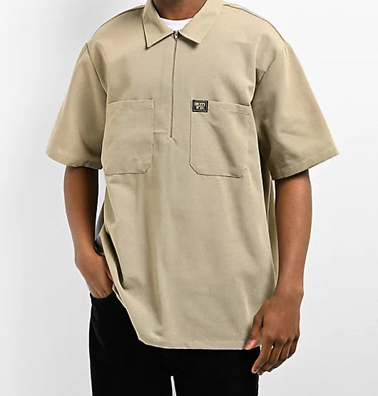 FB County Short Sleeve Zip Shirt