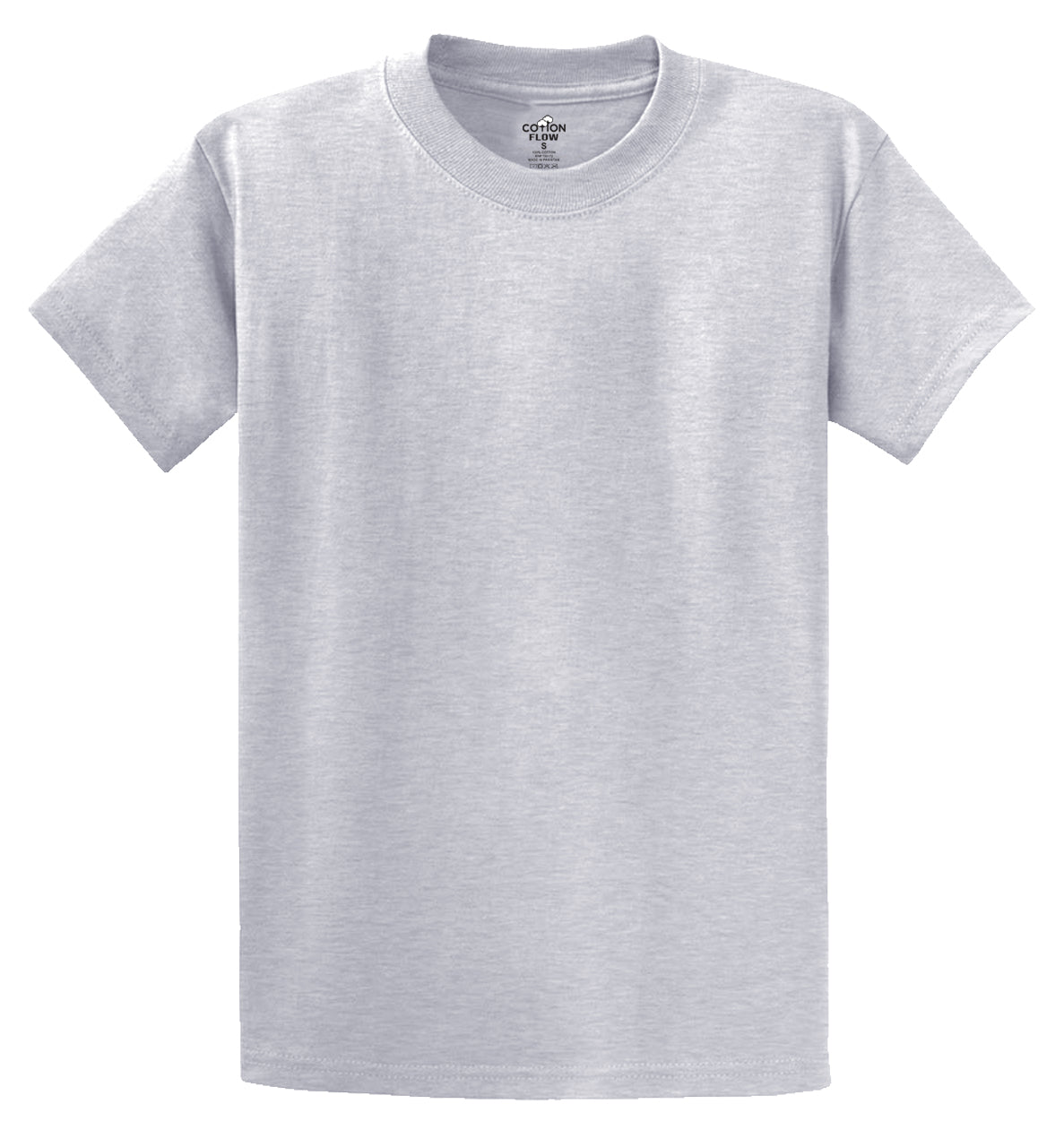 Cotton Flow T-Shirt, Crew Neck