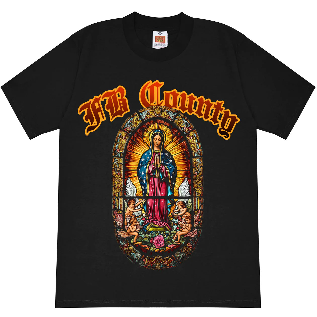 FB County Graphic T-Shirt (Stain Glass)