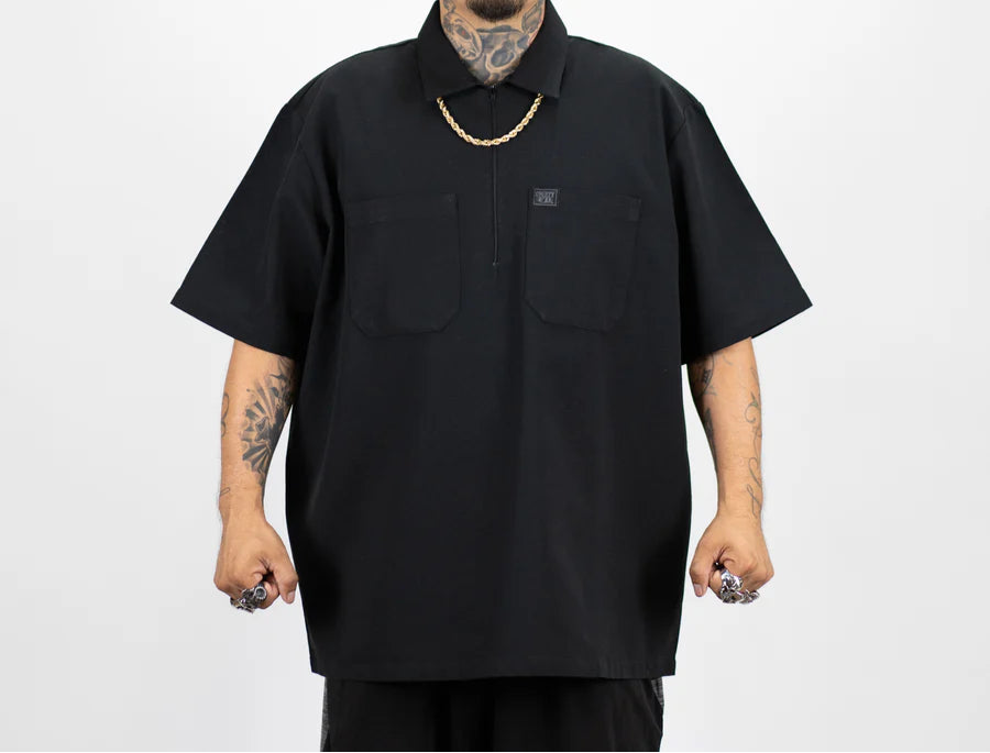 FB County Short Sleeve Zip Shirt