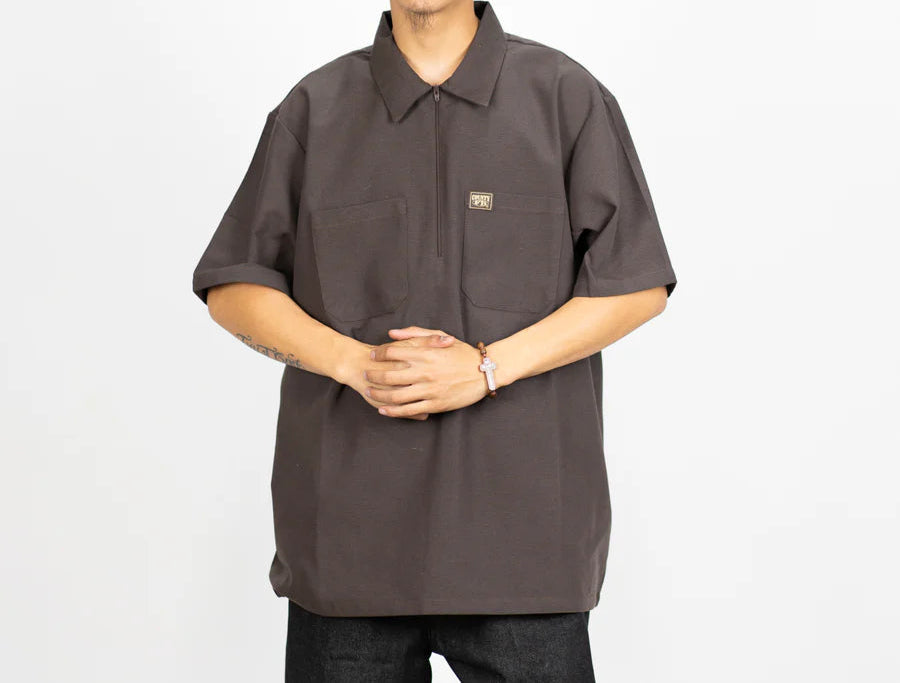 FB County Short Sleeve Zip Shirt