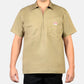 Ben Davis Short Sleeve Half Zip (Solid Color)