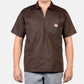 Ben Davis Short Sleeve Half Zip (Solid Color)