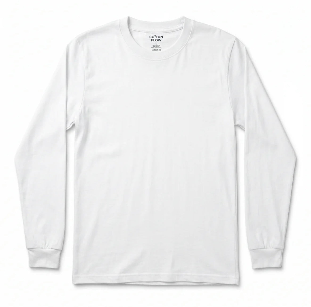Cotton Flow T-Shirt, Long Sleeve