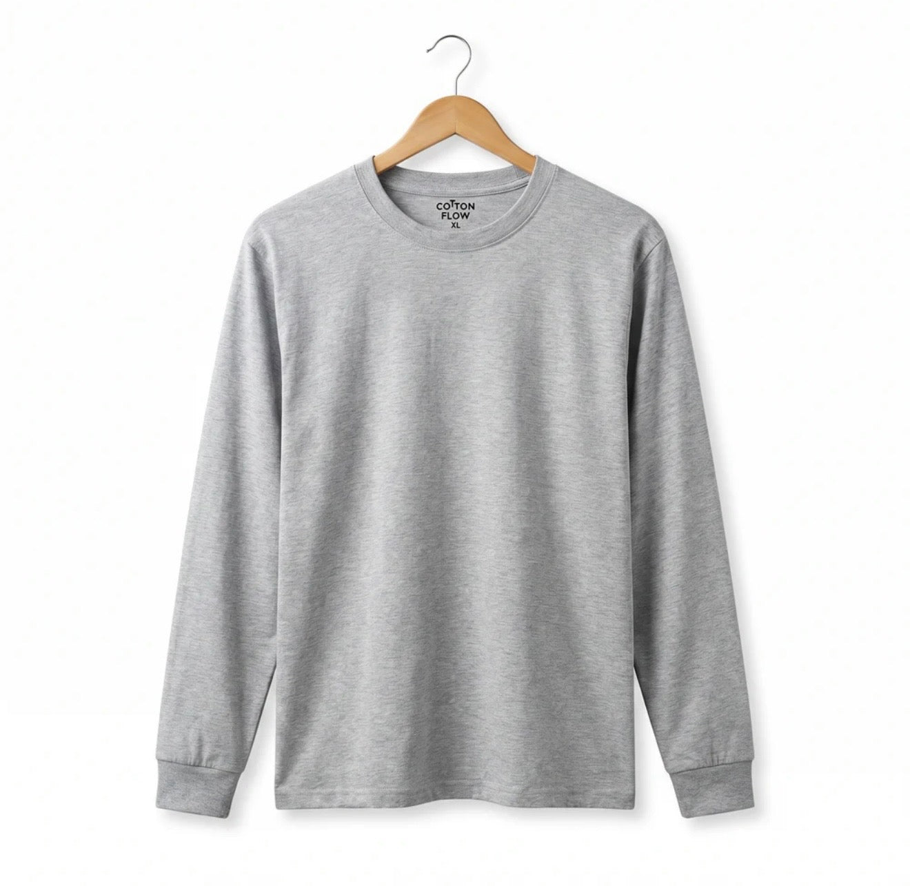 Cotton Flow T-Shirt, Long Sleeve