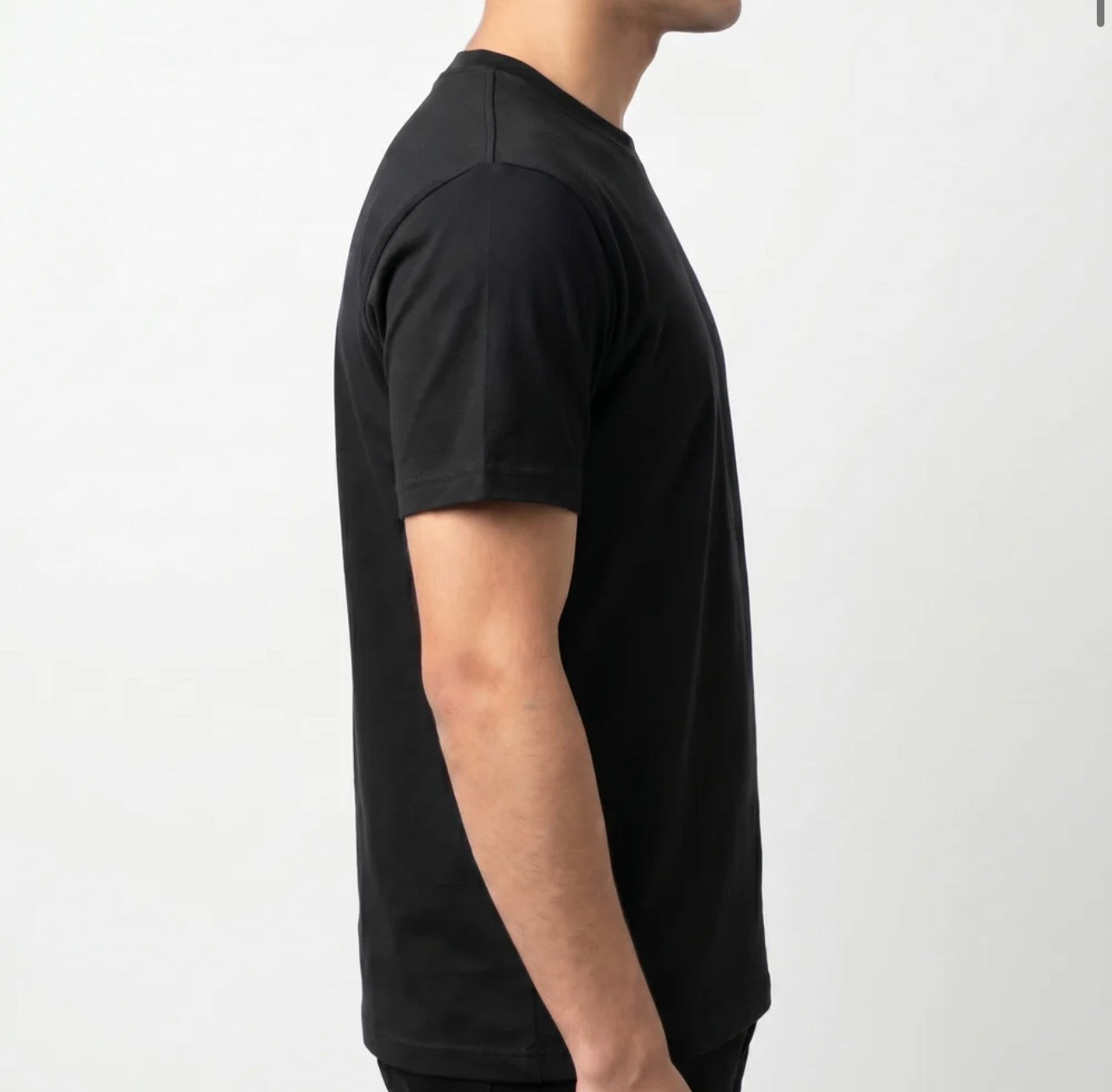Cotton Flow T-Shirt, Crew Neck