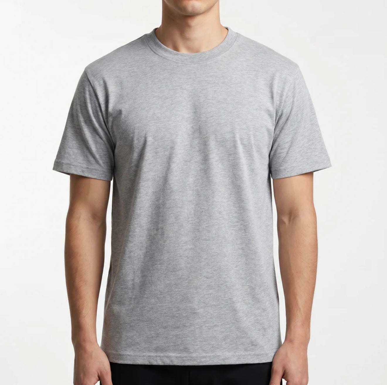 Cotton Flow T-Shirt, Crew Neck