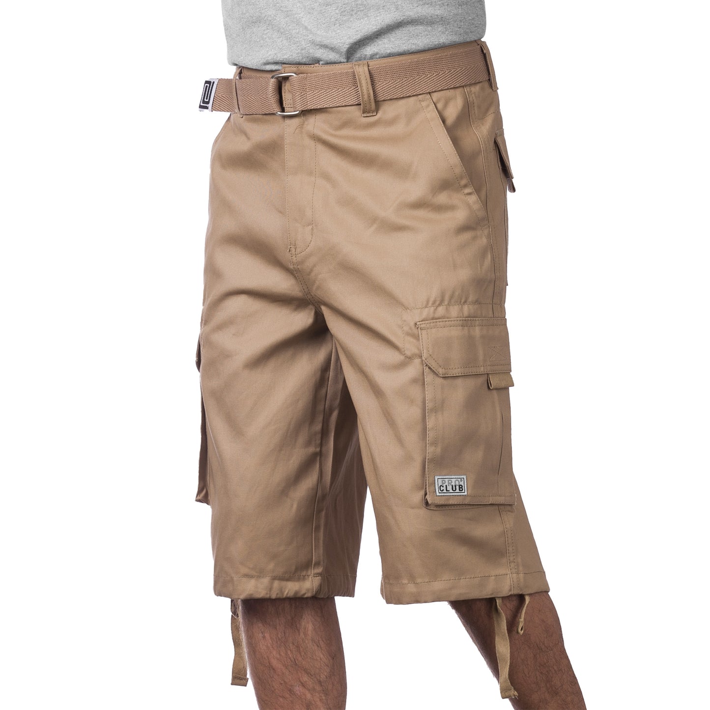 Pro Club Twill Cargo Shorts / With Belt