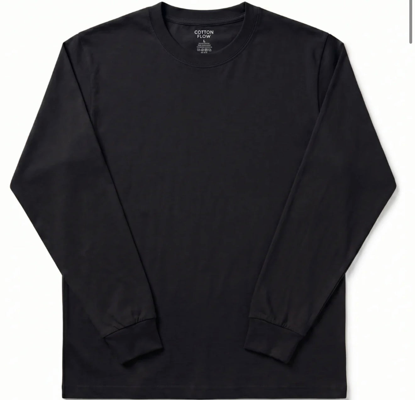 Cotton Flow T-Shirt, Long Sleeve