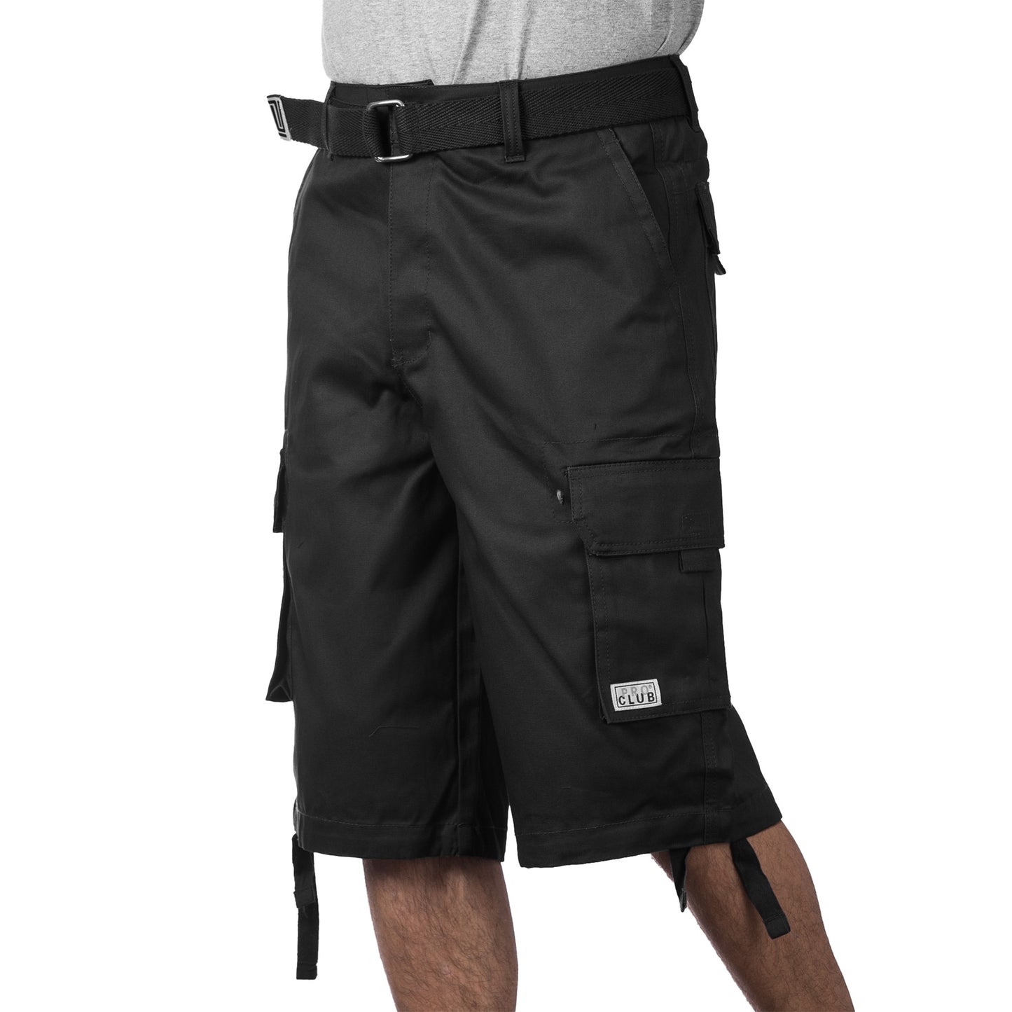 Pro Club Twill Cargo Shorts / With Belt