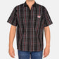 Ben Davis Short Sleeve Half Zip (Plaid)