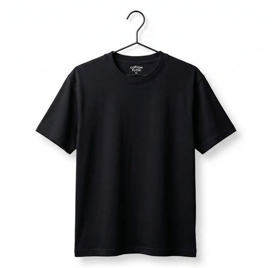 Cotton Flow T-Shirt, Crew Neck