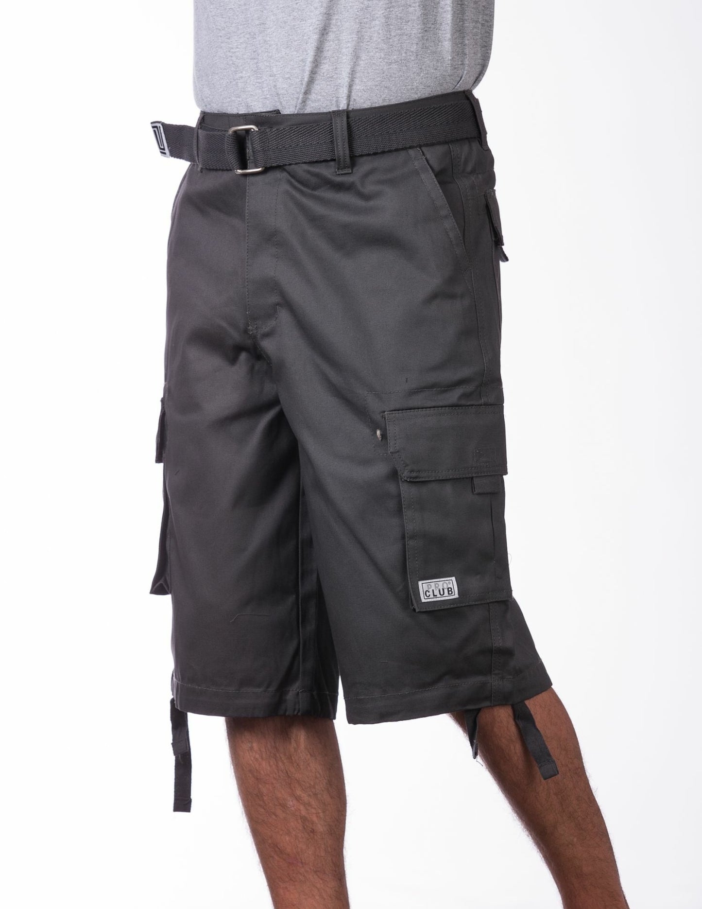 Pro Club Twill Cargo Shorts / With Belt