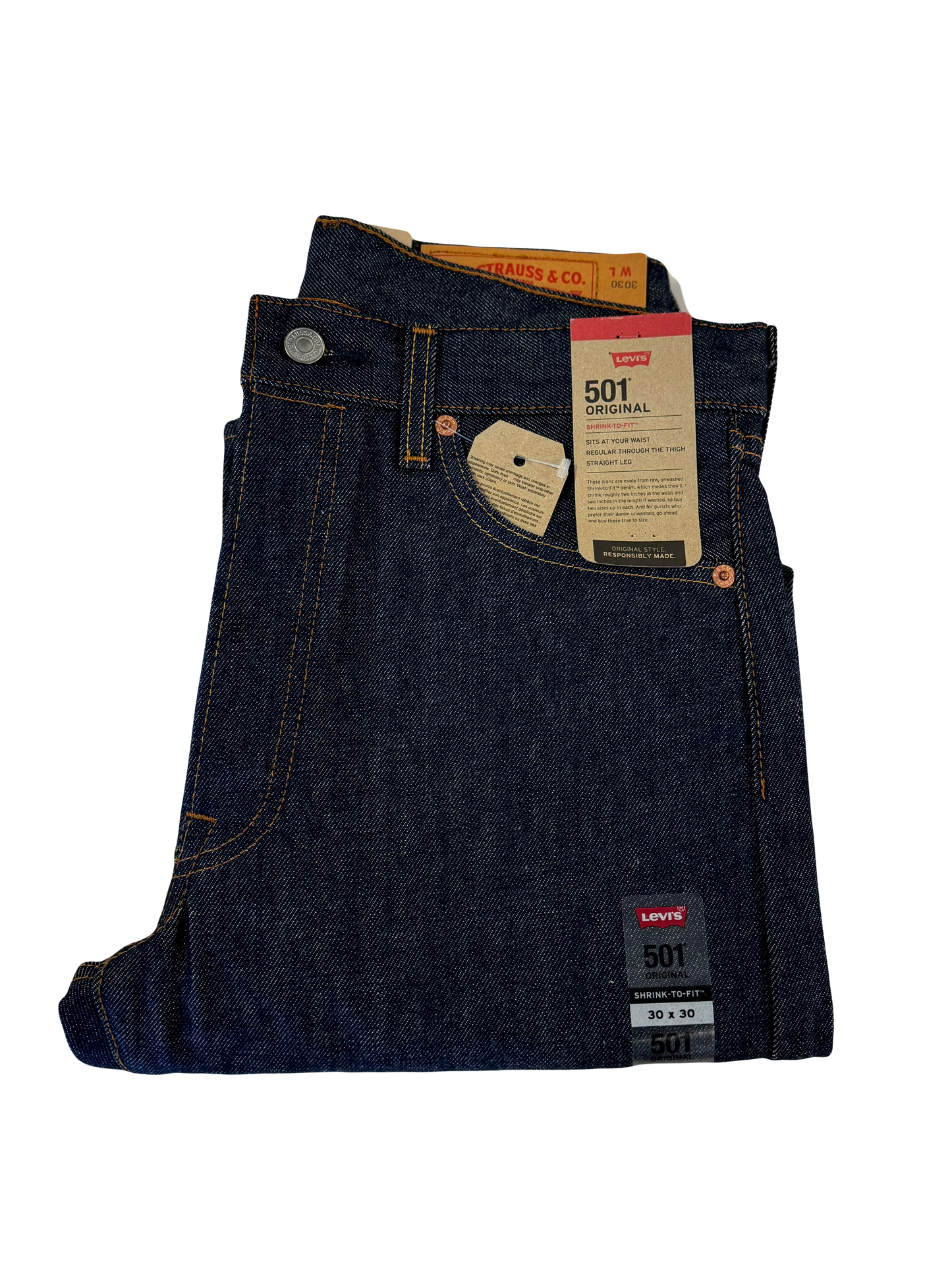 Levi's 501 Shrink To Fit - Rigid Blue