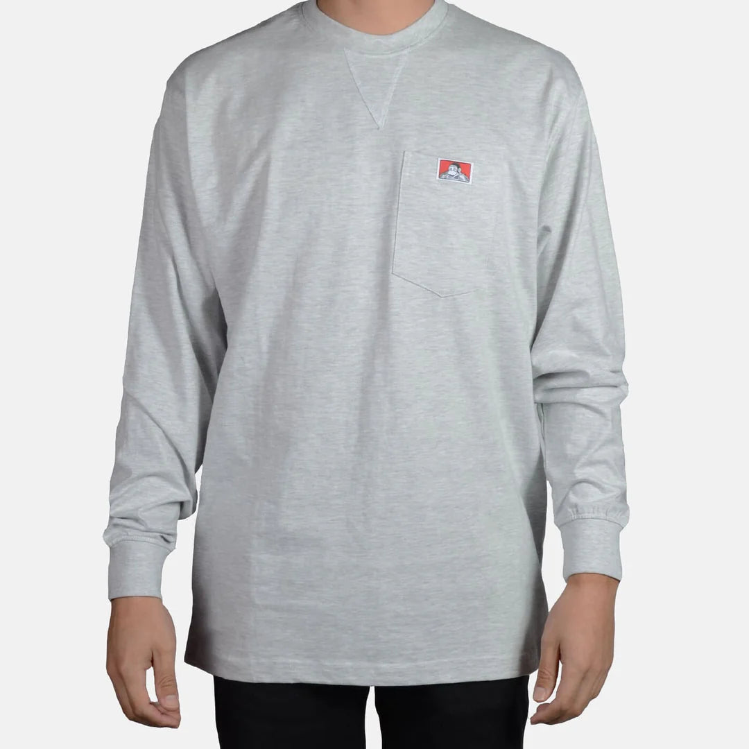 Ben Davis H/W Long Sleeve Pocket T-Shirt