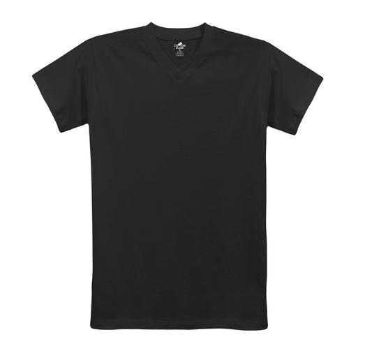 Cotton Flow T-Shirt, V-Neck